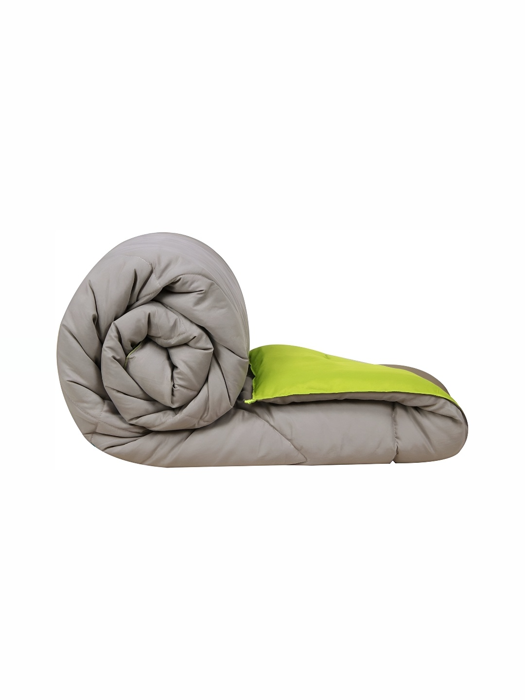 

Comfowell Green & Grey Checked Cotton Heavy Winter 110 GSM Single Bed Comforter