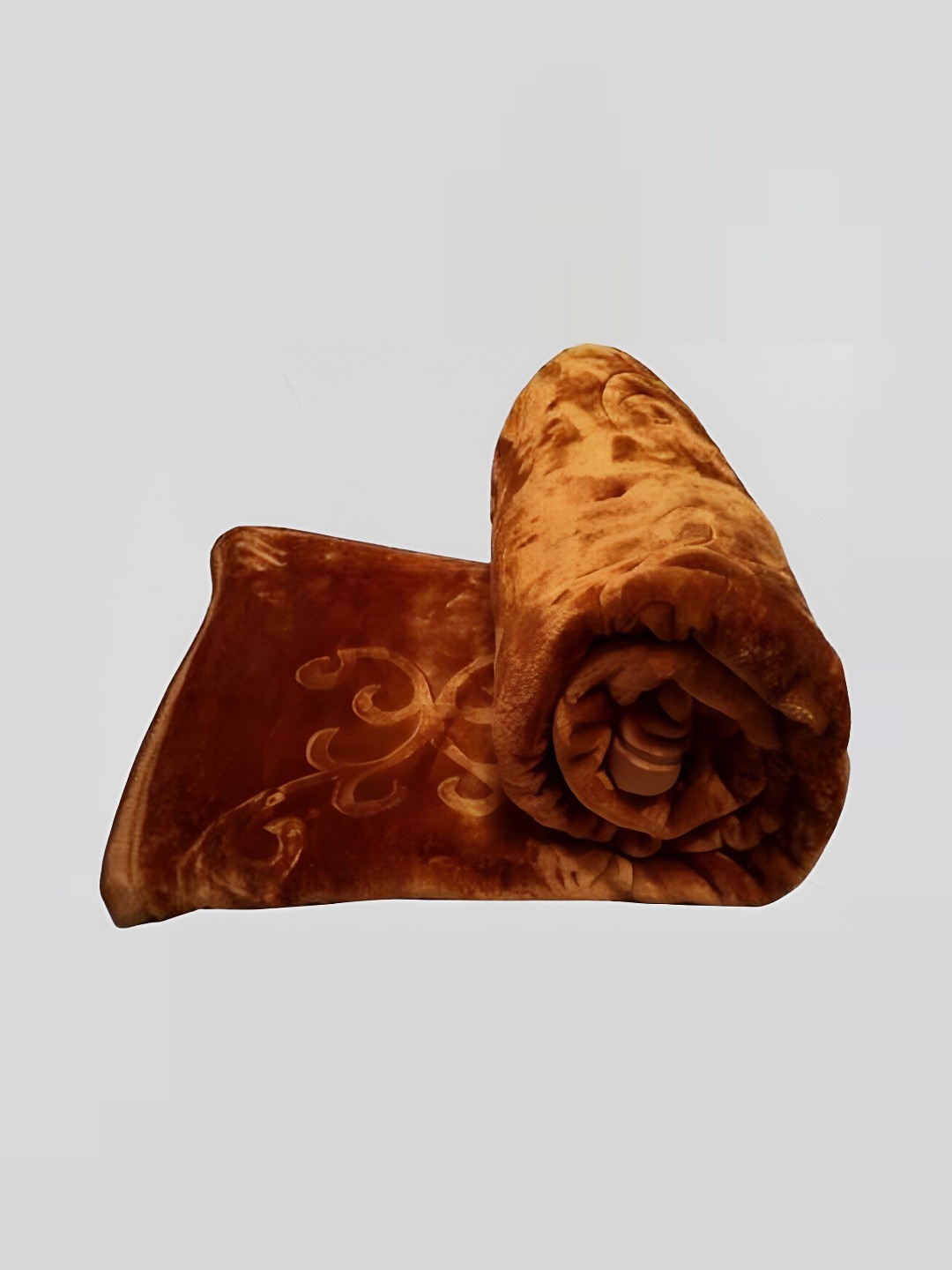 

Comfowell Gold-Toned Floral Heavy Winter 233 GSM Double Bed Blanket