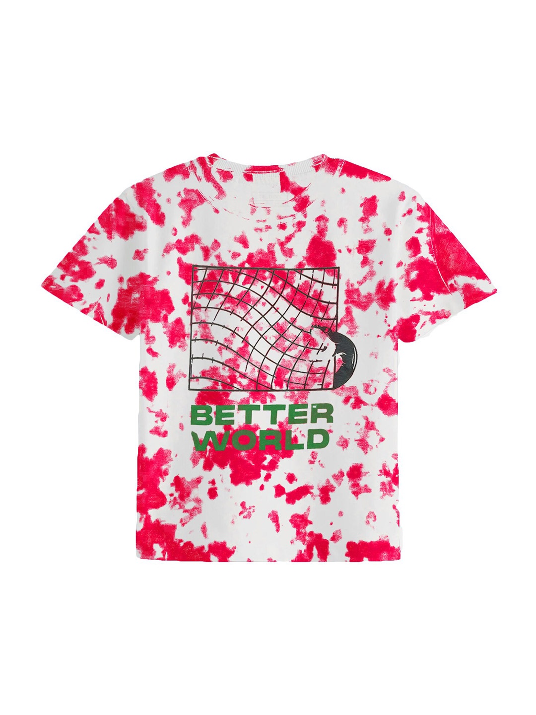 

Peerless Wear Boys Printed Cotton T-shirt, Red