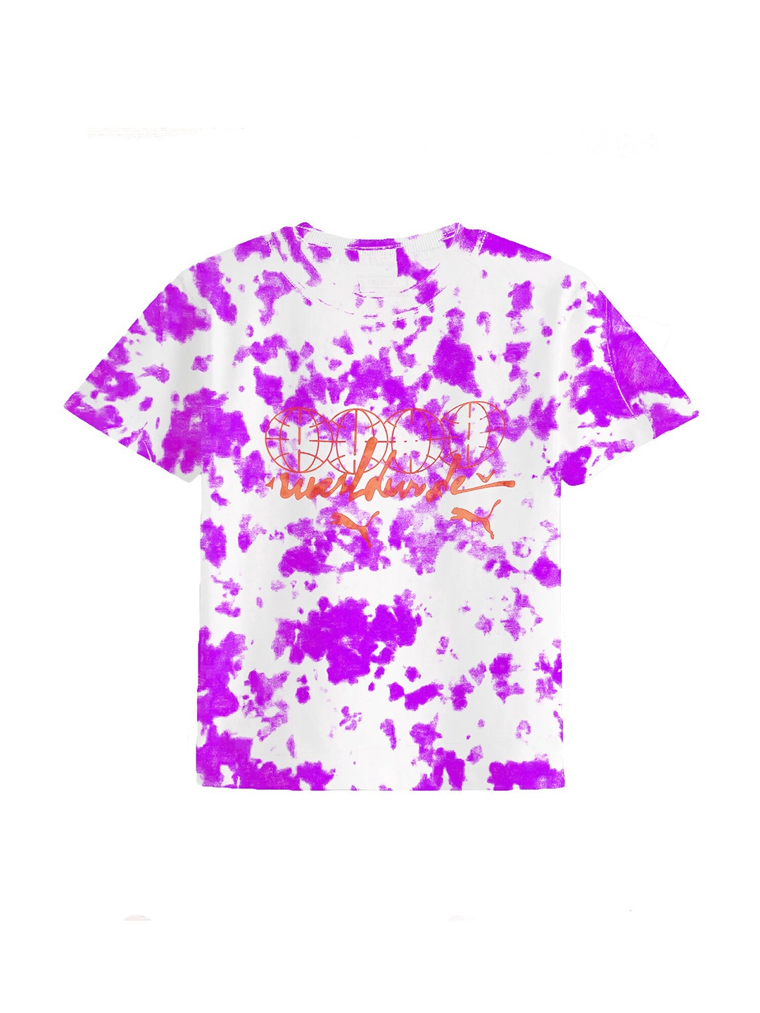 

Peerless Wear Boys Tie & Dye Printed Cotton T-shirt, Lavender