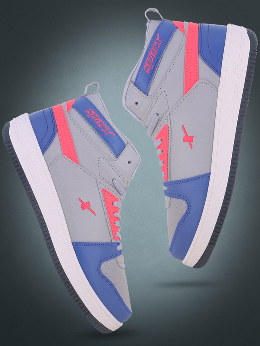 

Sparx Men Textured Sneakers, Blue
