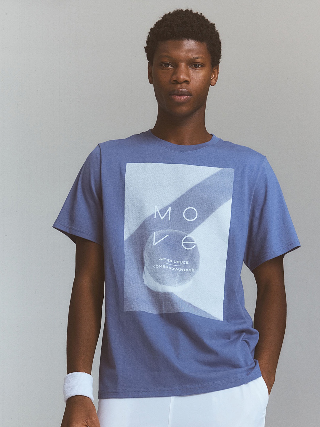 

H&M DryMove Sports T-shirt, Blue