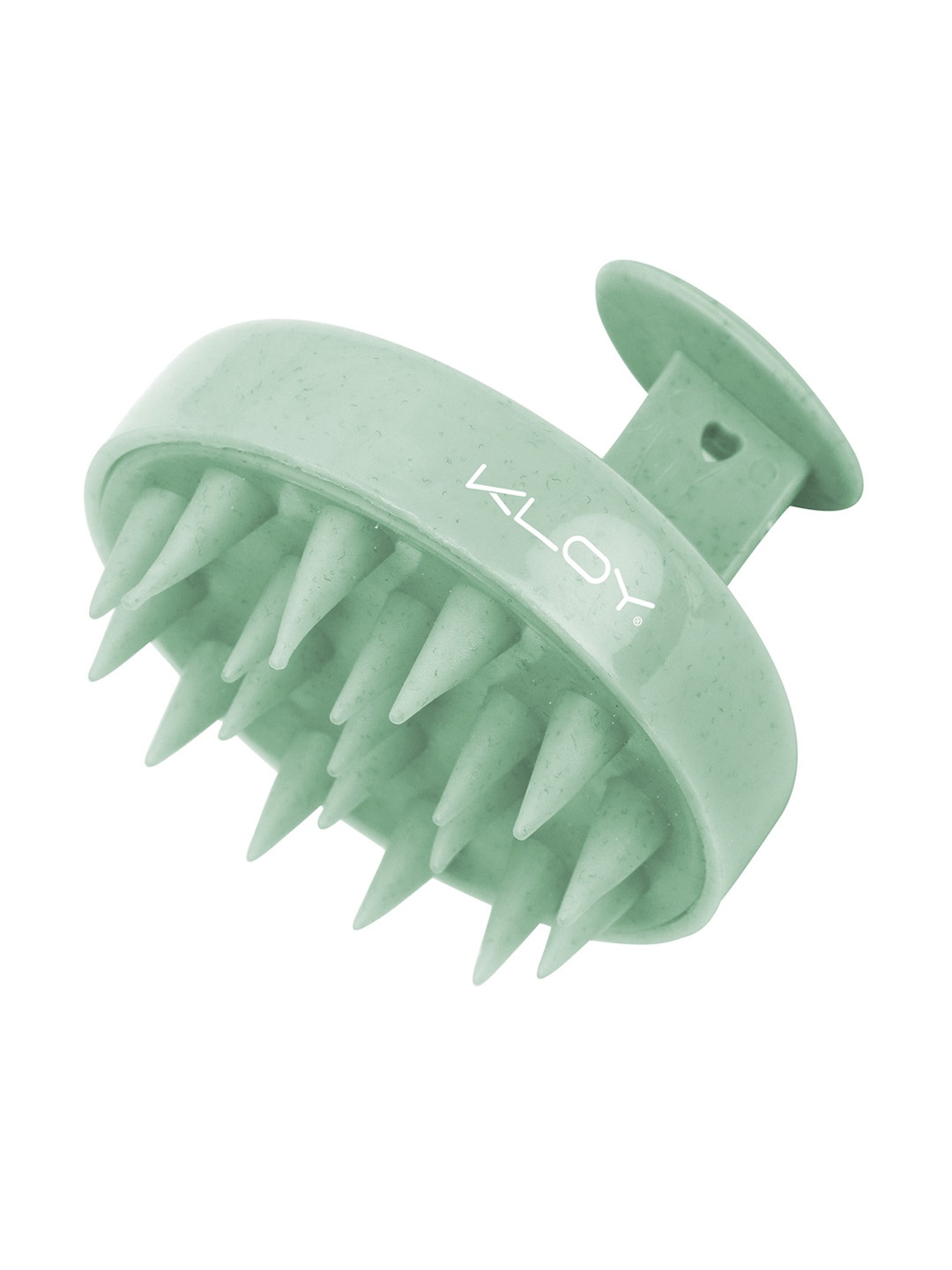 

KLOY Round Hair Scalp Massager Shampoo Brush with Super Soft Bristles - Light Green