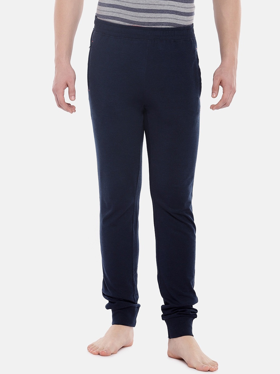

Sweet Dreams Men Navy Blue Cotton Mid Rise Lounge Joggers