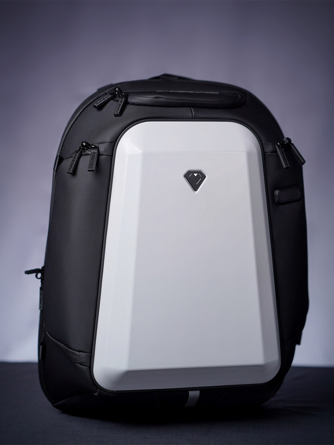 

Carbonado Unisex Backpack With USB Charging Port Up to 15 inch, White