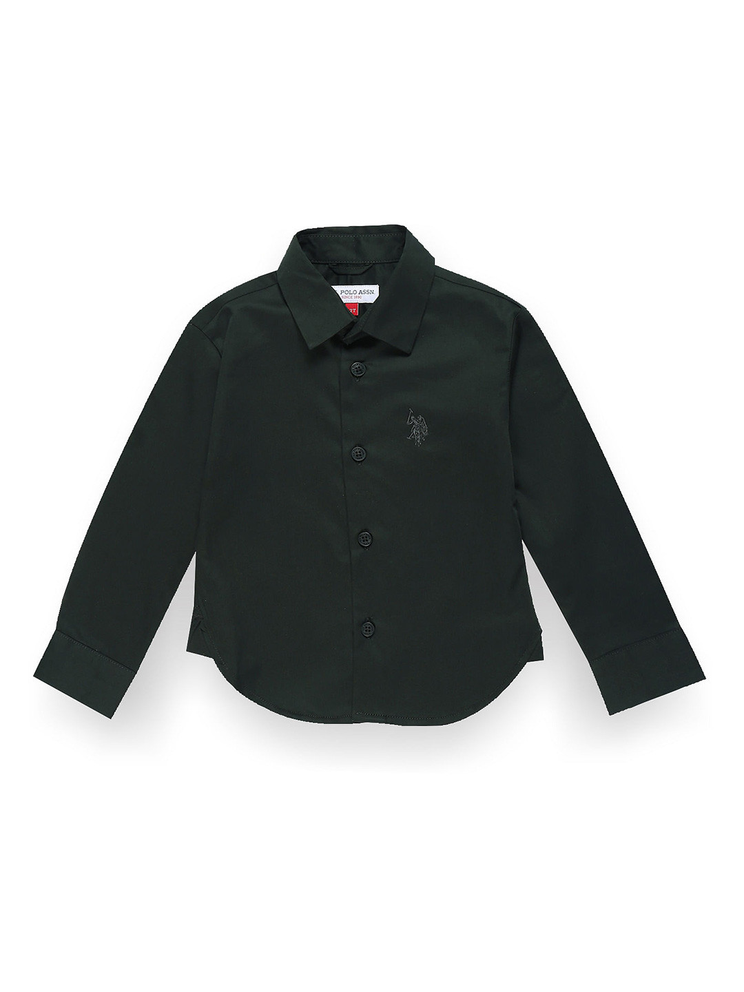 

U.S. Polo Assn. Kids Boys Classic Casual Pure Cotton Shirt, Green