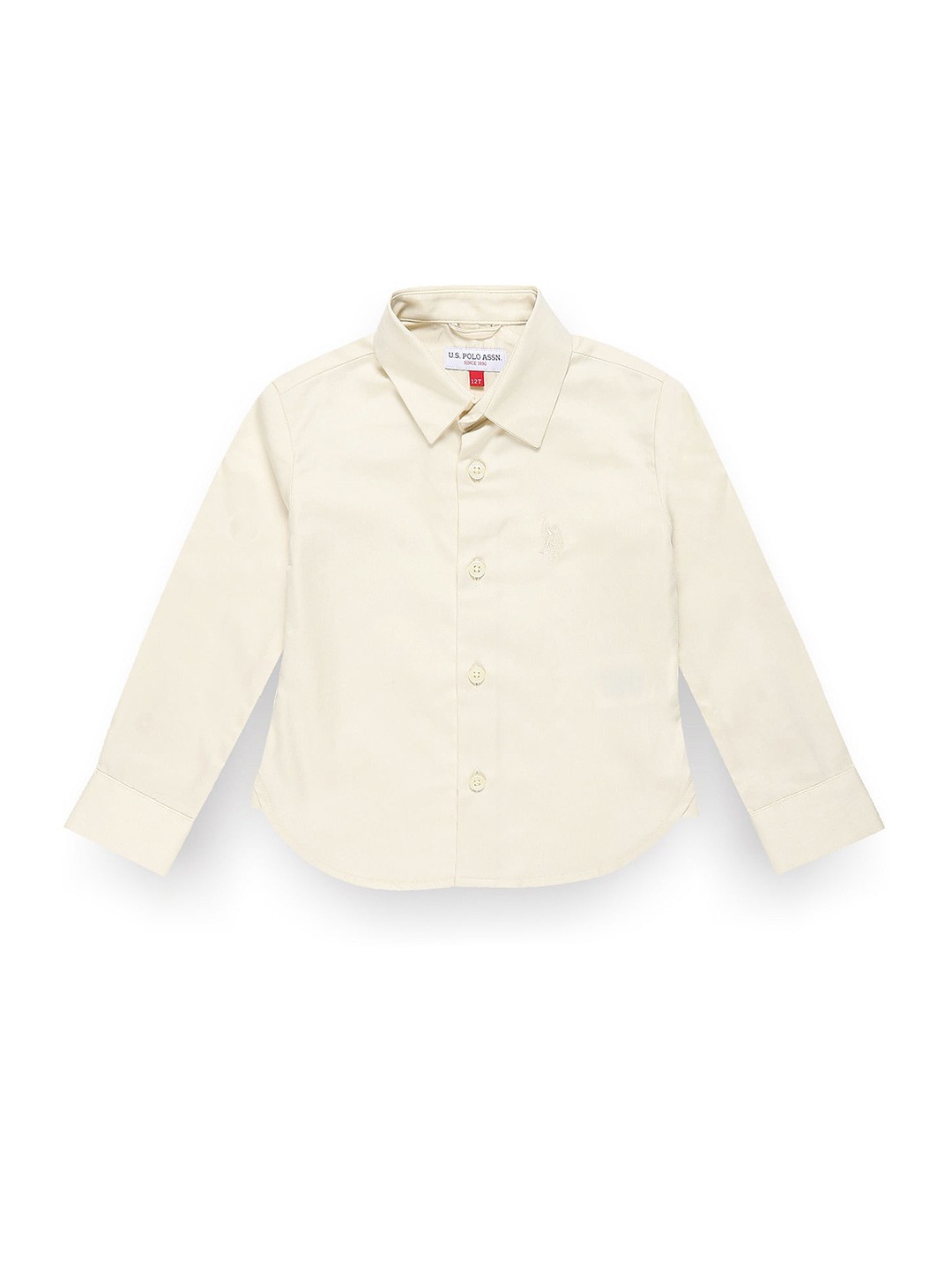 

U.S. Polo Assn. Kids Boys Classic Casual Pure Cotton Shirt, White