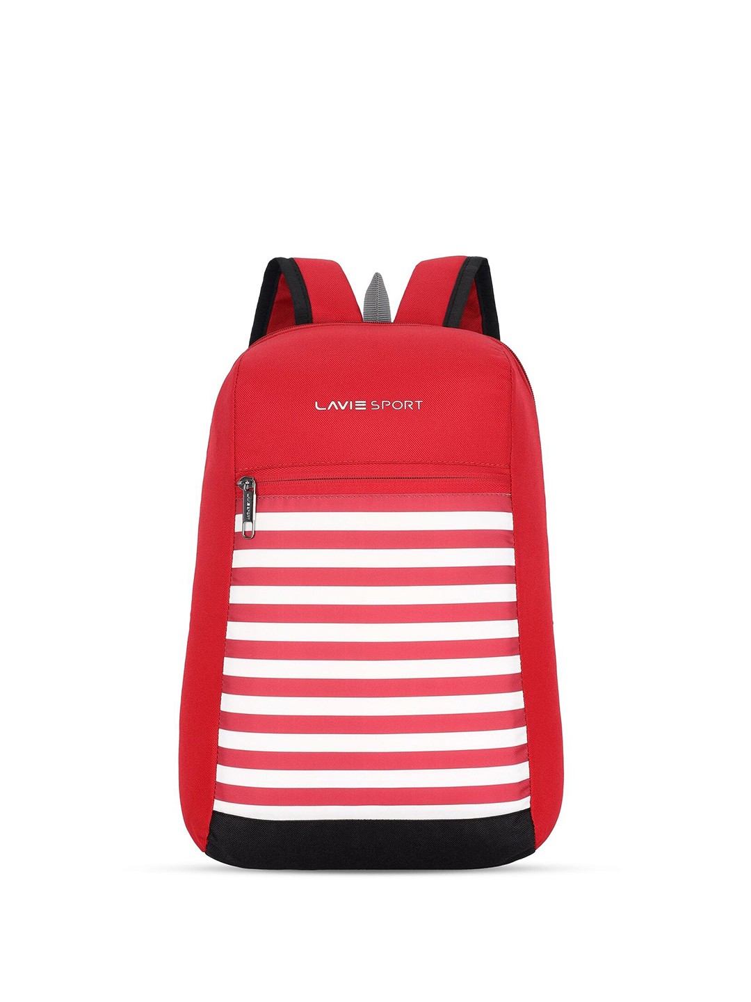 

LAVIE SPORT Unisex Striped Backpack, Red