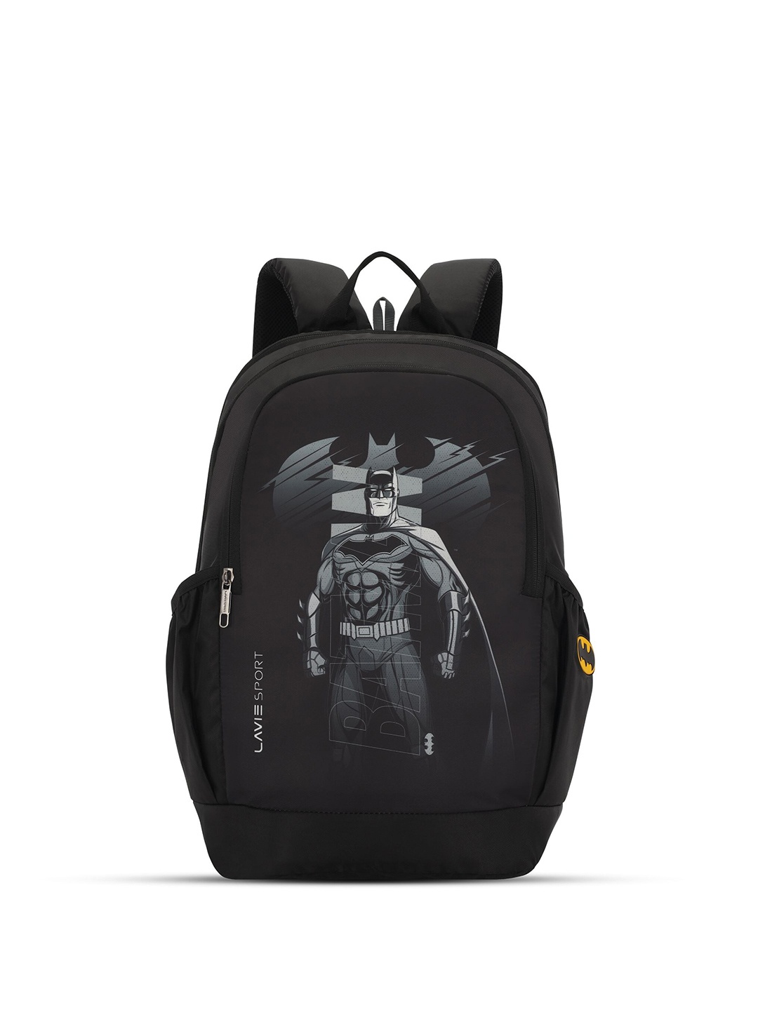 

LAVIE SPORT Unisex Brand Logo Ergonomic Backpack, Black