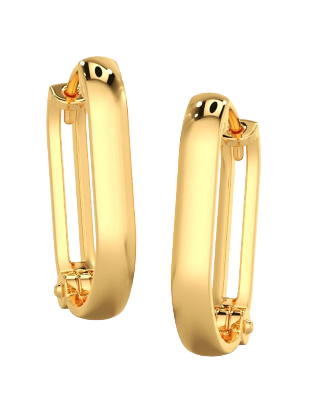 

CANDERE A KALYAN JEWELLERS COMPANY BIS Hallmark 14KT Gold Earrings-1.7gm