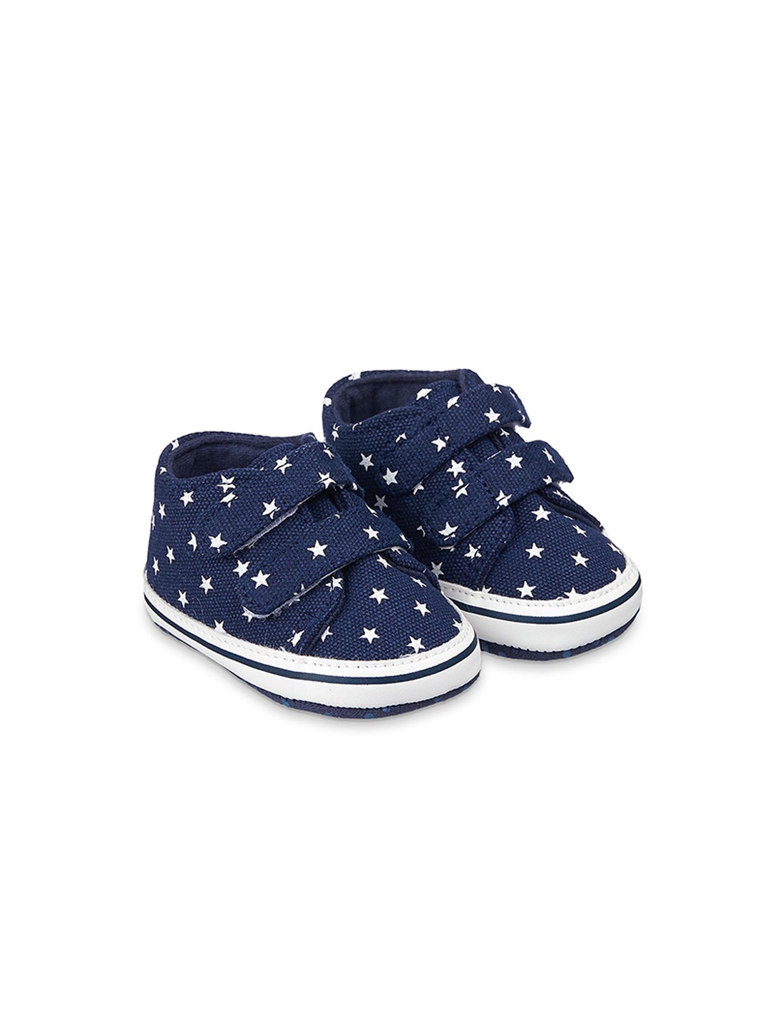 

mothercare Infants Boys Printed Sneakers, Navy blue