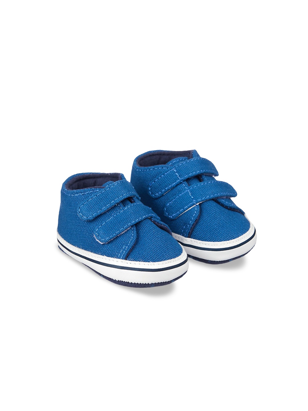 

mothercare Boys Round Toe Textile Sneakers, Blue