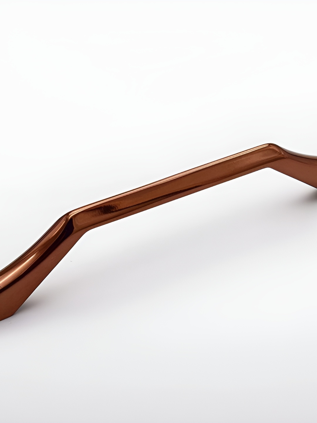 

Rab Brown Glossy Finish Drawer Handle, Copper