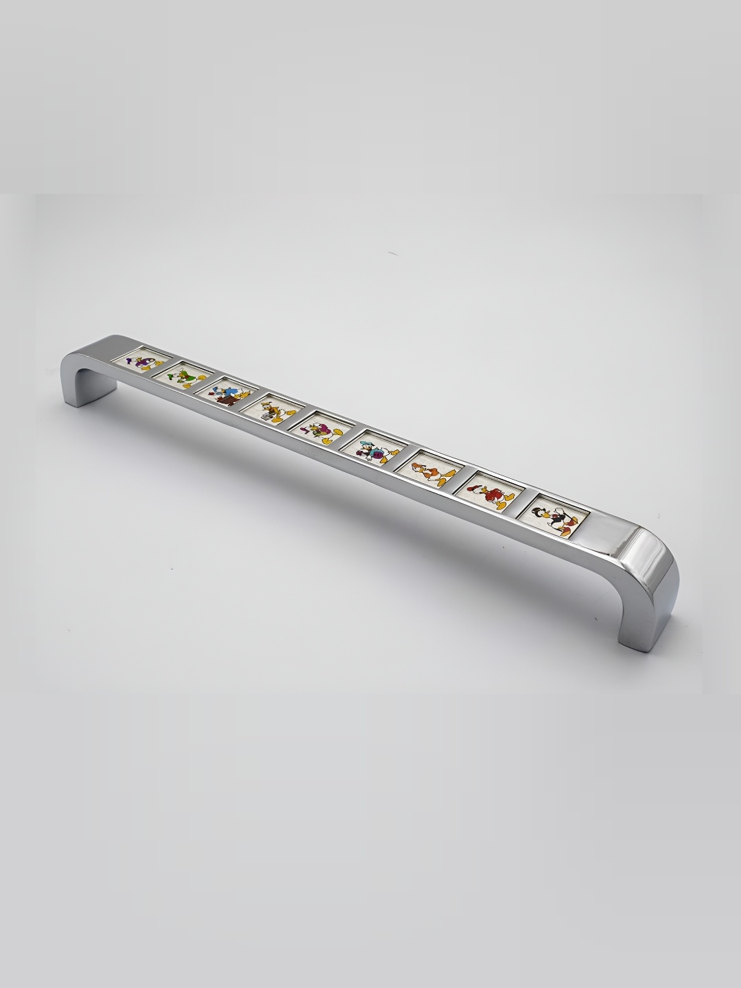 

Rab Silver Toned Glossy Finish Zinc Door Handle