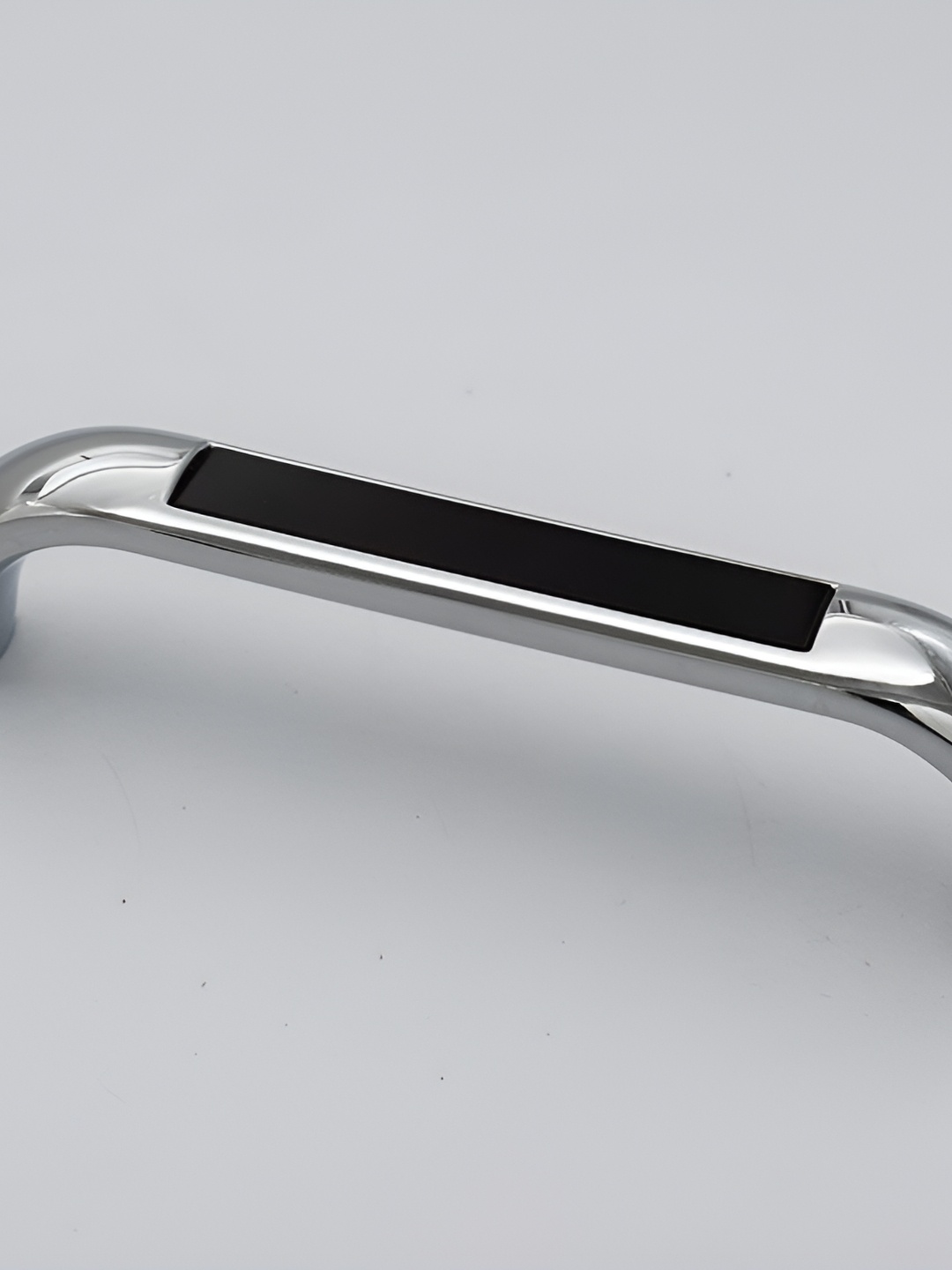 

Rab Black & Silver Toned Rustproof Matte Finish Zinc Door Handle