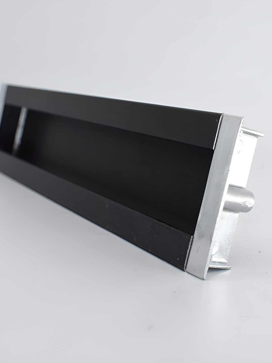 

Rab Black & Silver Toned Matte Finish Drawer Handle