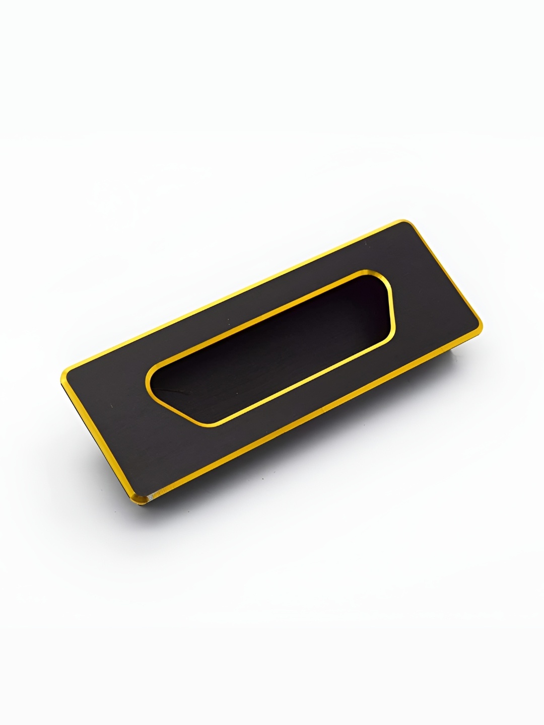 

Rab Black & Yellow Glossy Finish Drawer Handle