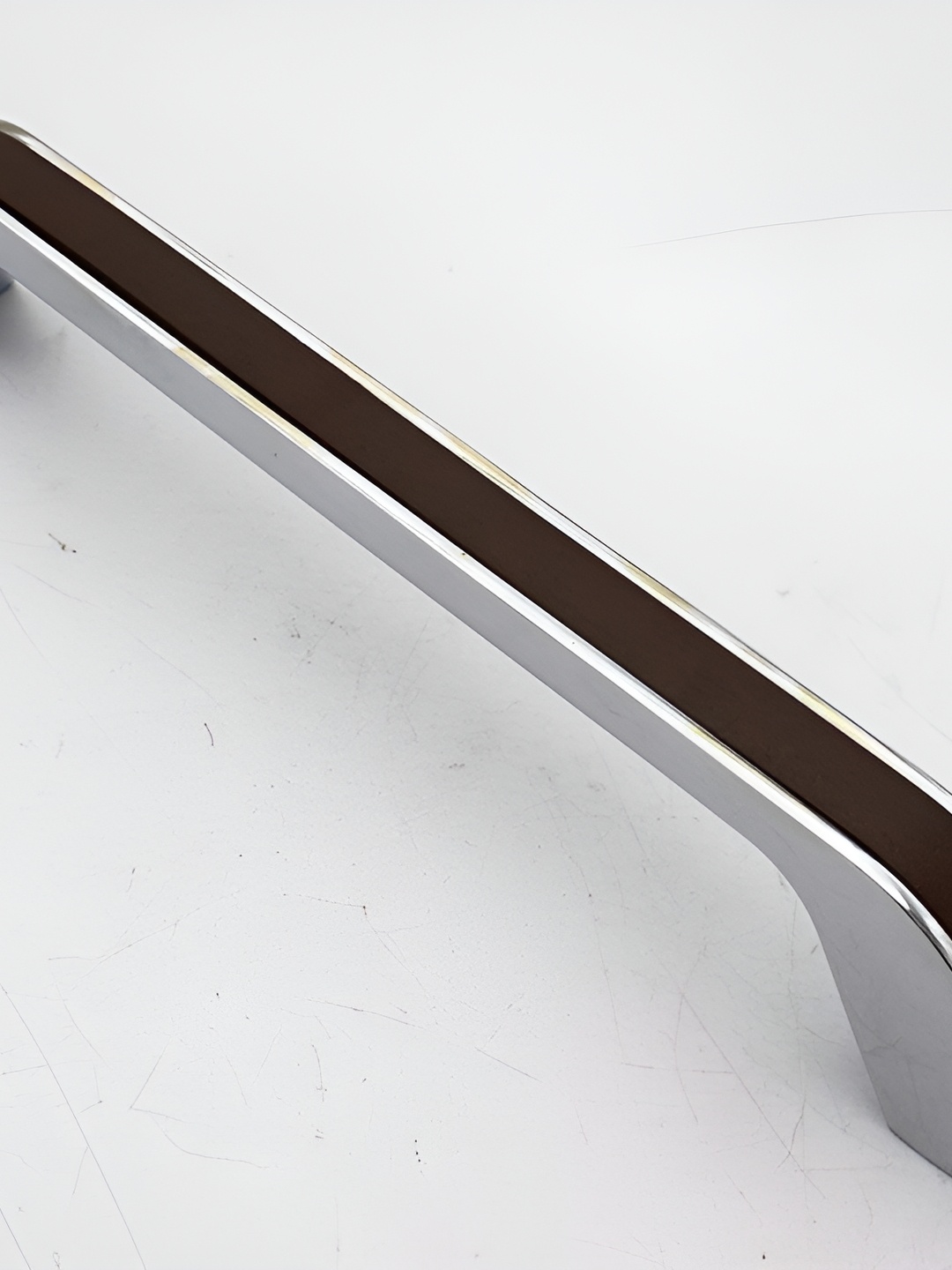 

Rab Brown & Silver Toned Matte Finished Door Handle