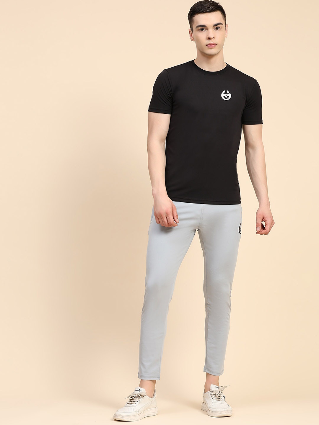 

DANZA-SON Men Relaxed-Fit Tracksuits, Grey melange