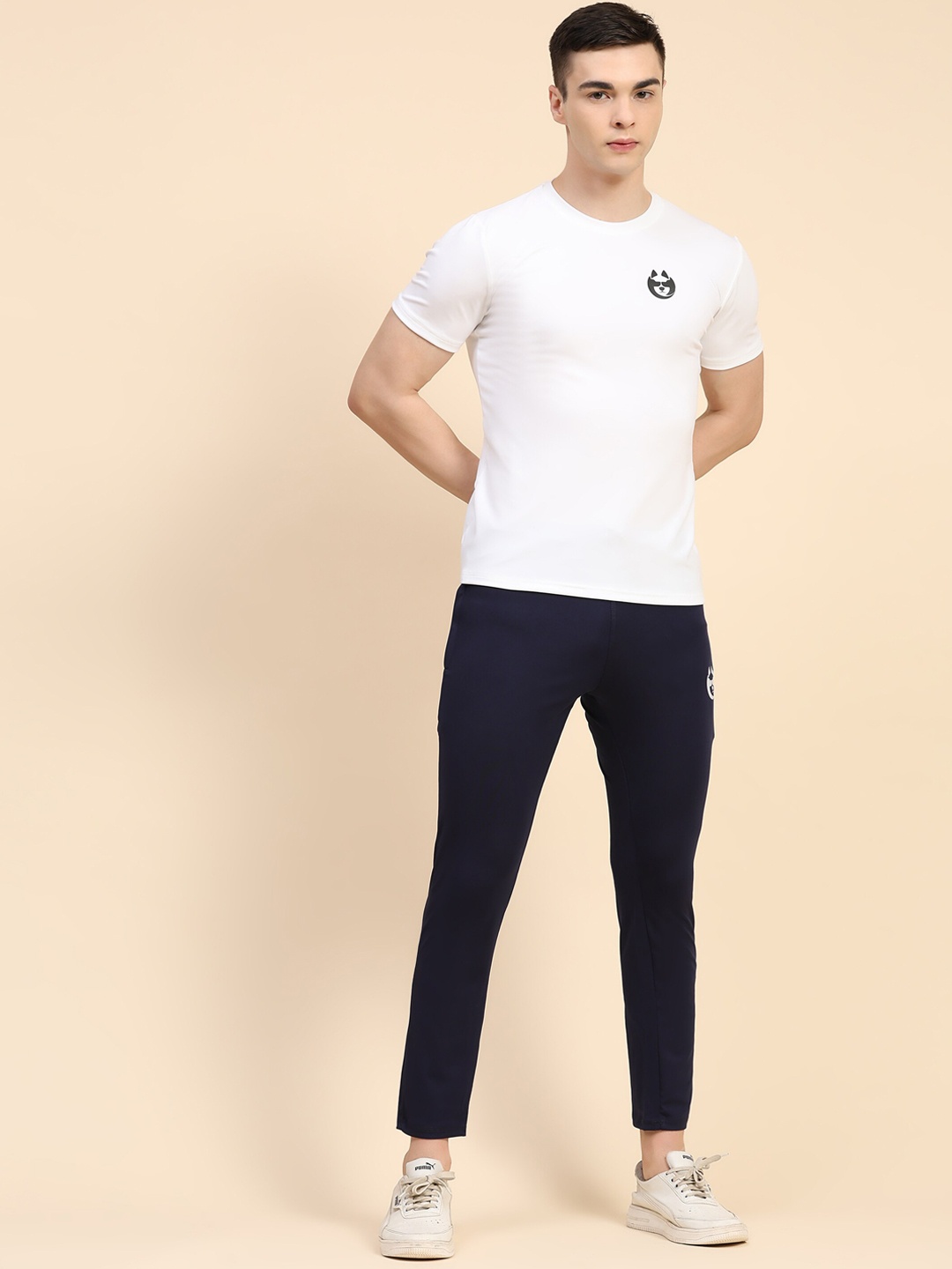 

DANZA-SON Men Relaxed Fit Tracksuits, Navy blue