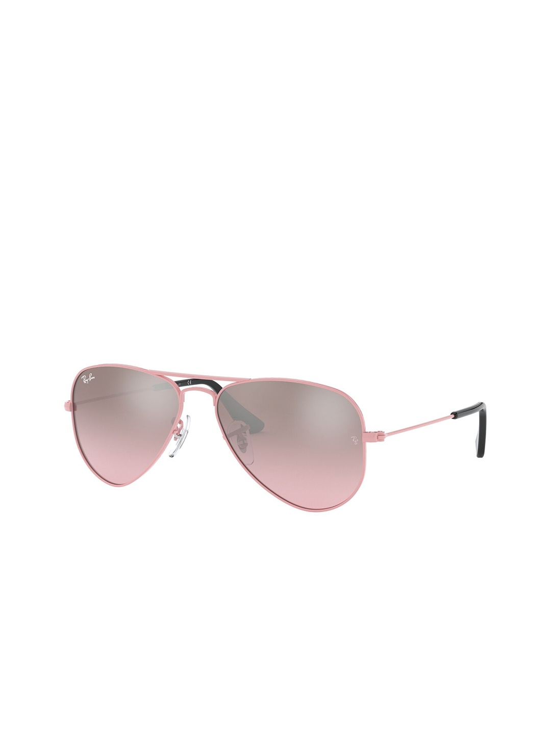 

Ray-Ban Kids Unisex Gradient Silver Lens Pilot Sunglasses - 0RJ9506S211/7E52