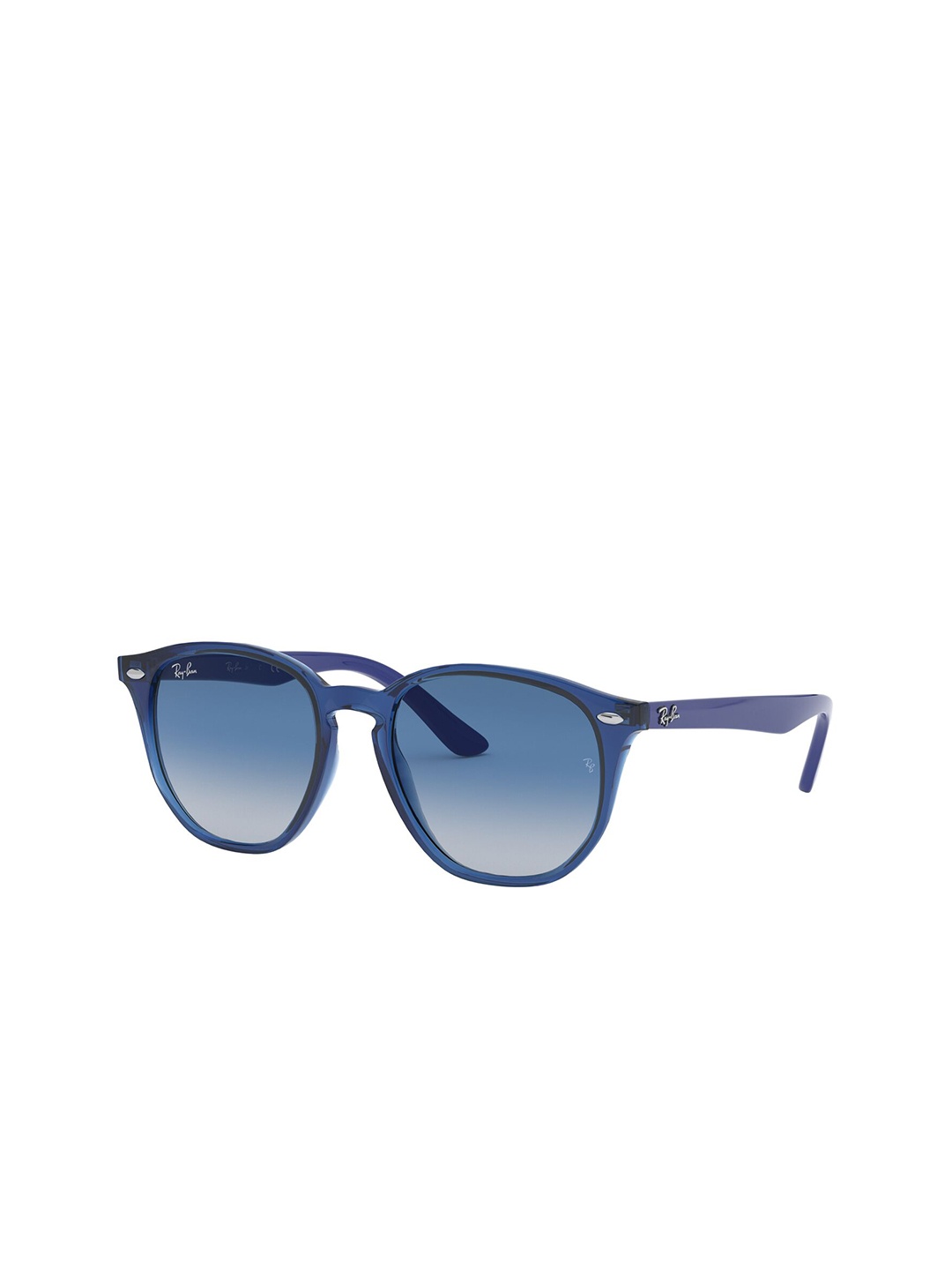 

Ray-Ban Junior Kids Round Sunglasses with UV Protected Lens 8056597175203, Blue