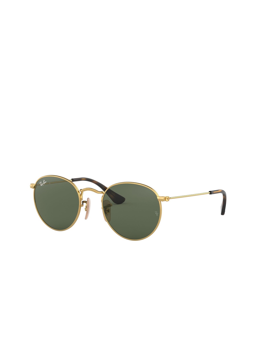 

Ray-Ban Kids Unisex Uv Protected Green Lens Round Sunglasses - 0 Rj9547 S223/7144