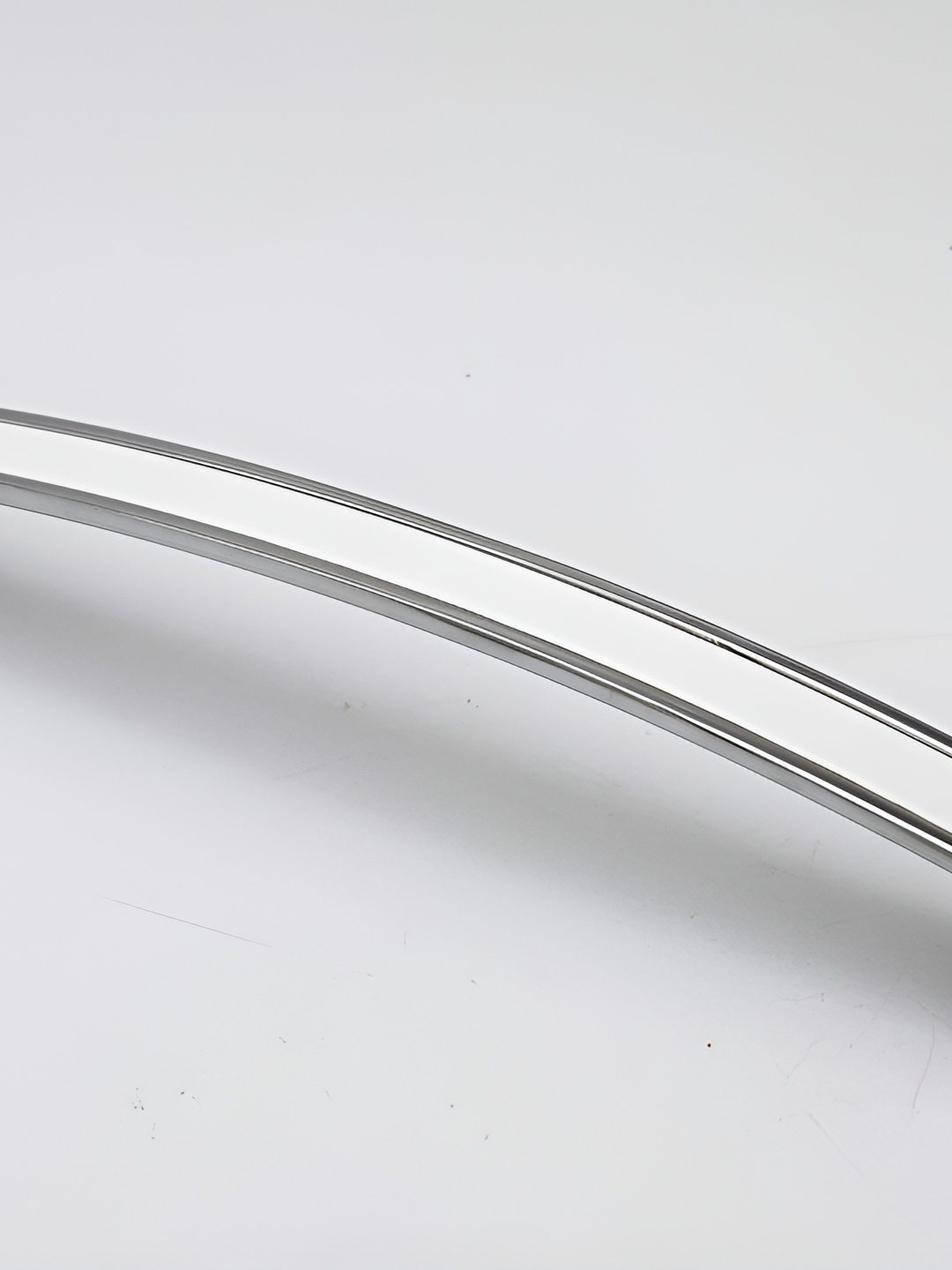 Rab White & Silver Toned Matte Finished Rust Proof Door Handle