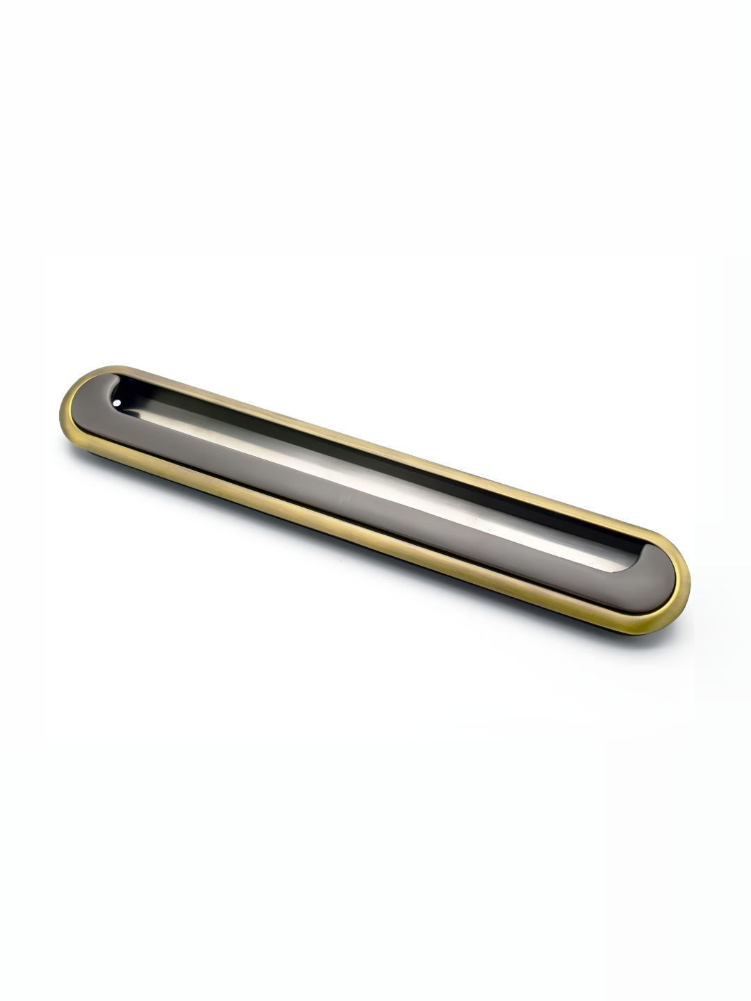 

Rab Black & Gold Toned Matte Finished Zinc & Aluminium Drawer Handle