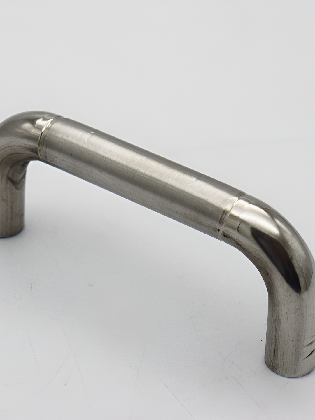 

Rab Silver Toned Matte Finished Stainless Steel Door Handle