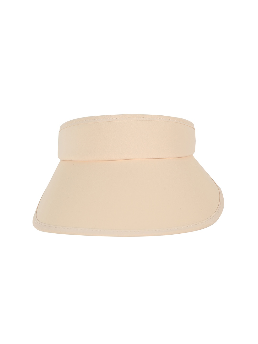 

FabSeasons Women Self Design Lightweight Sun Visor Cap, Beige