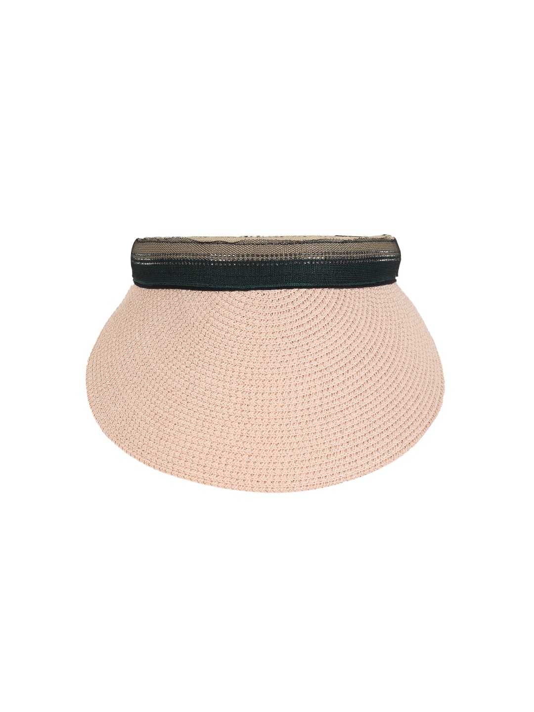 

FabSeasons Women Self Design Lightweight Sun Visor Cap, Pink