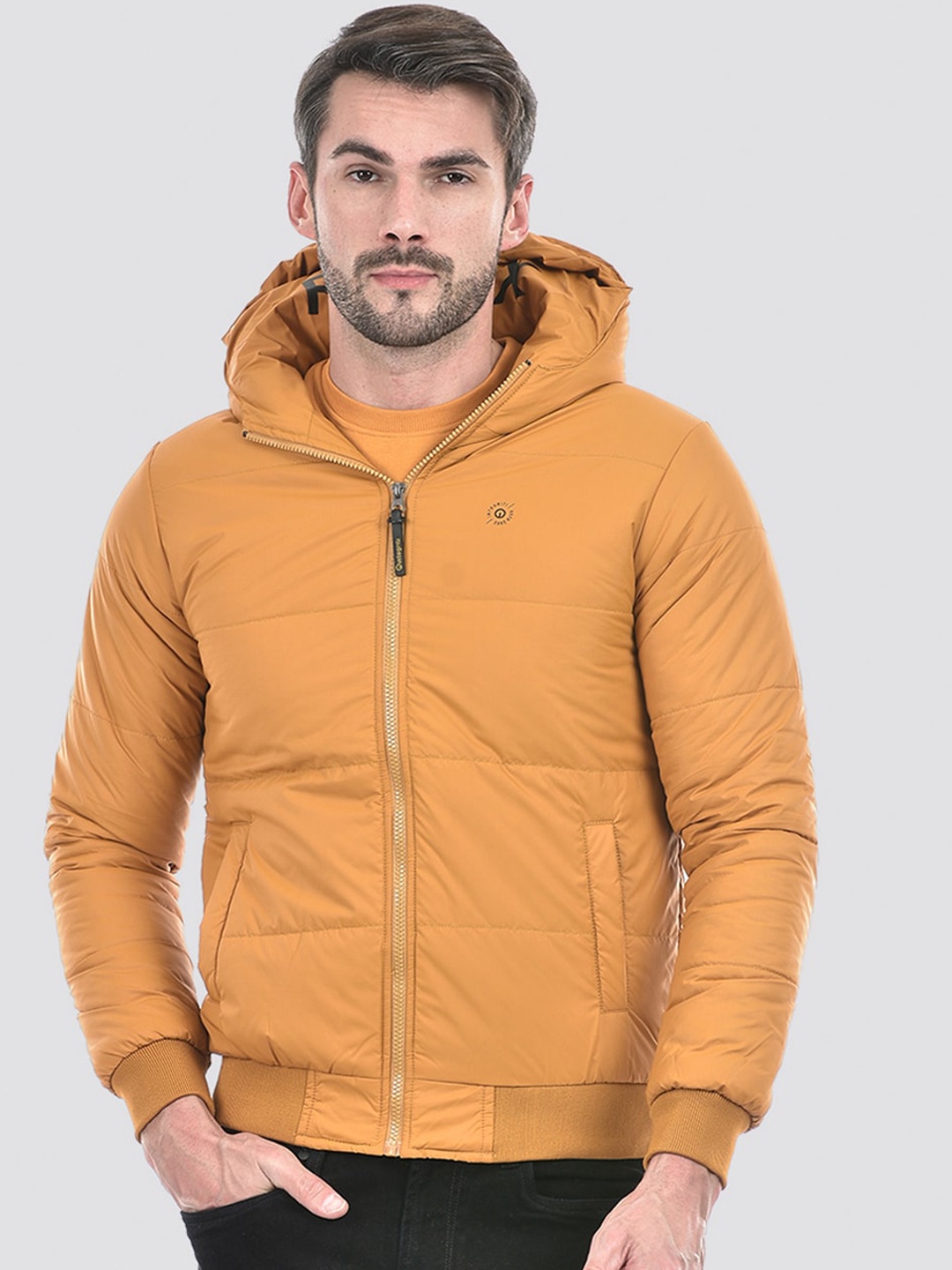 

Integriti Hooded Puffer Jacket, Mustard