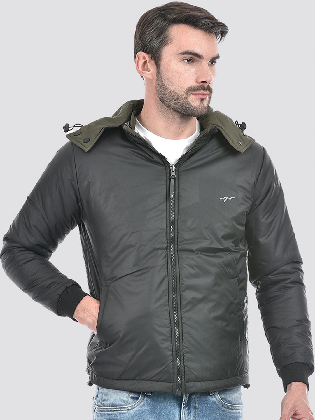 

Integriti Hooded Reversible Padded Jacket, Olive