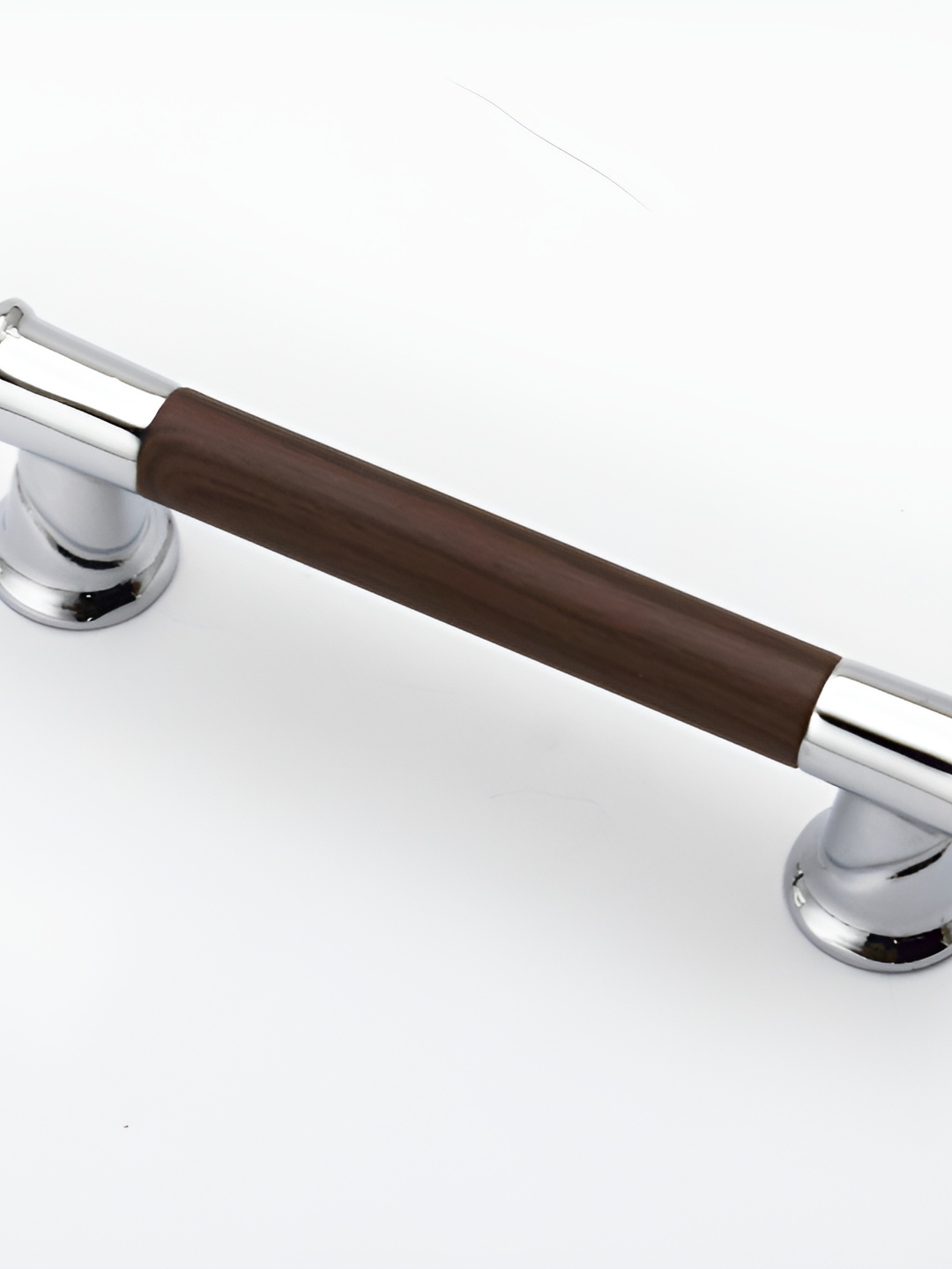 

Rab Brown & Silver Toned Matte Finish Drawer Handle