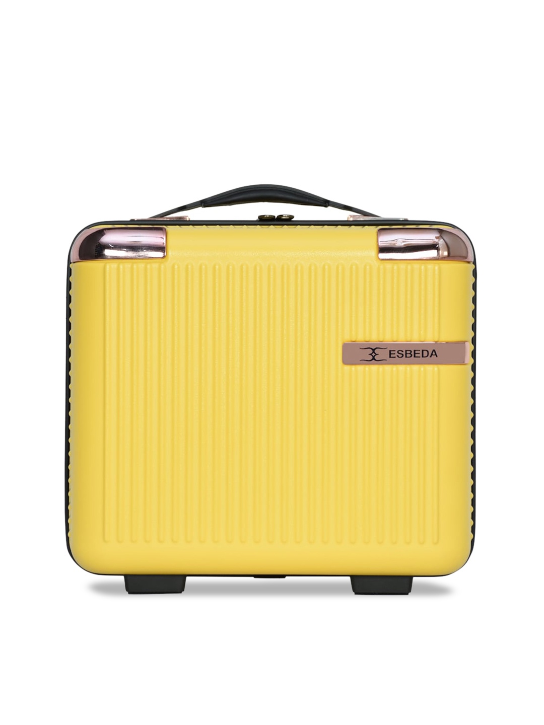 

ESBEDA Textured Makeup Vanity Bag, Yellow