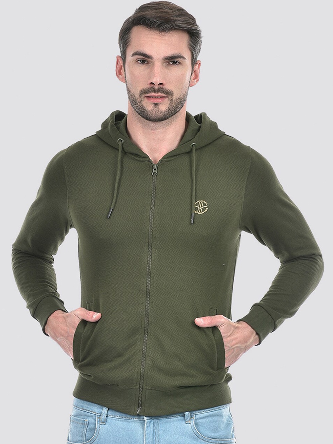

Integriti Hooded Long Sleeves Sweatshirt, Olive