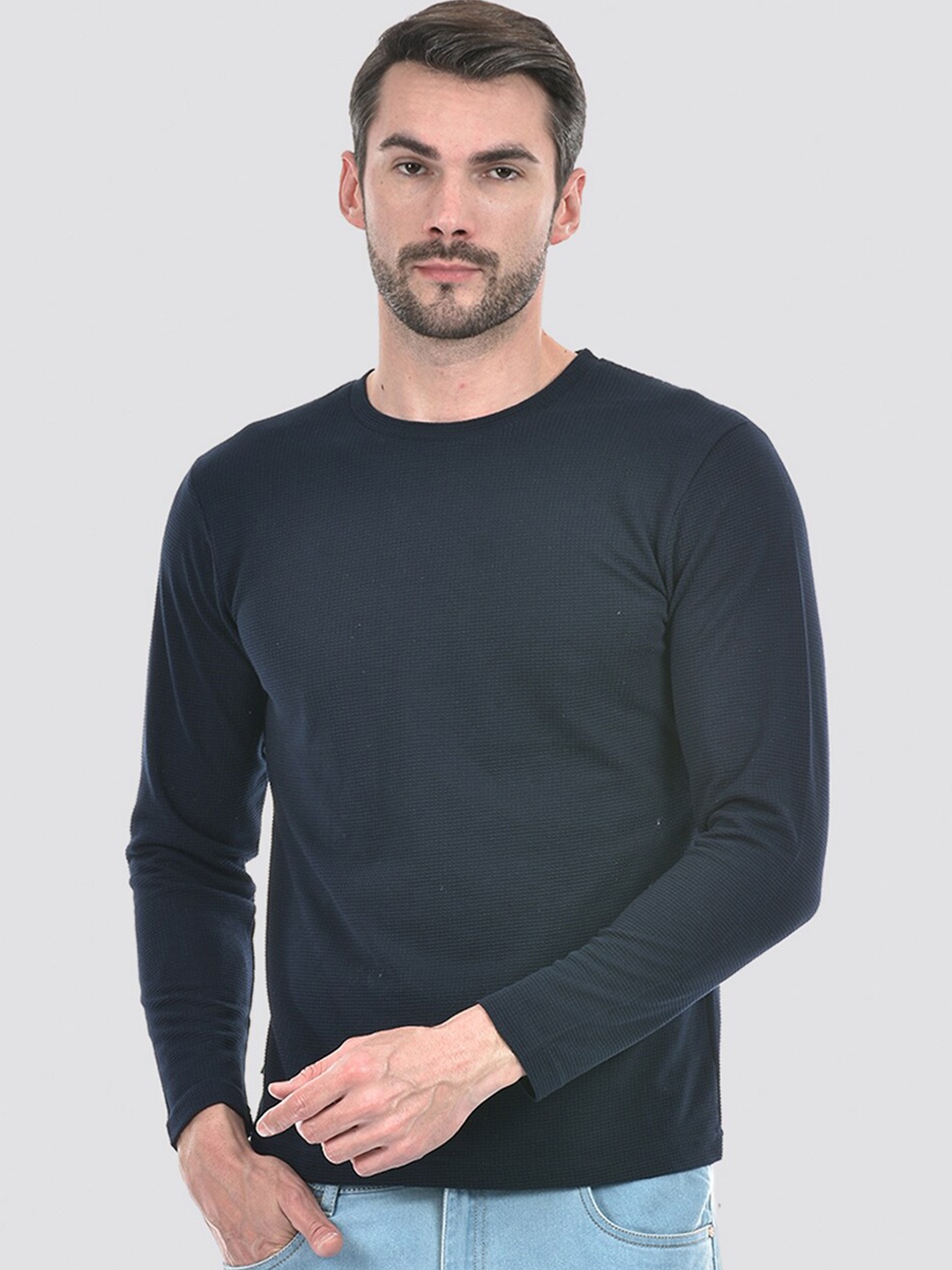 

Integriti Round Neck Sweatshirt, Navy blue