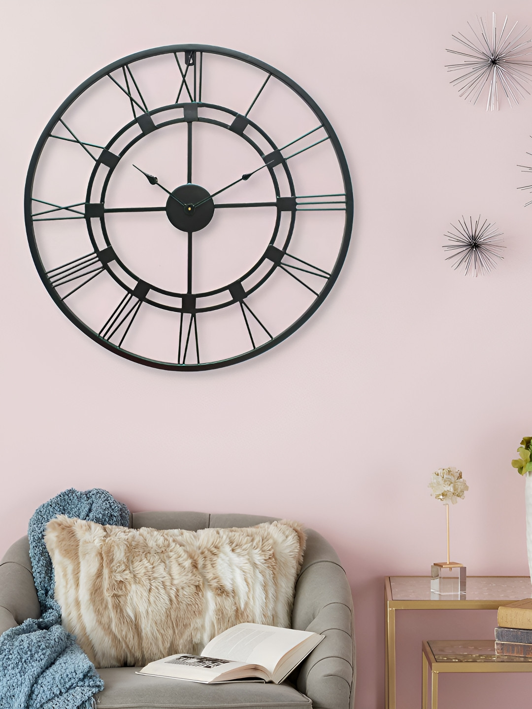 

Craft Smith Black Contemporary Wall Clock