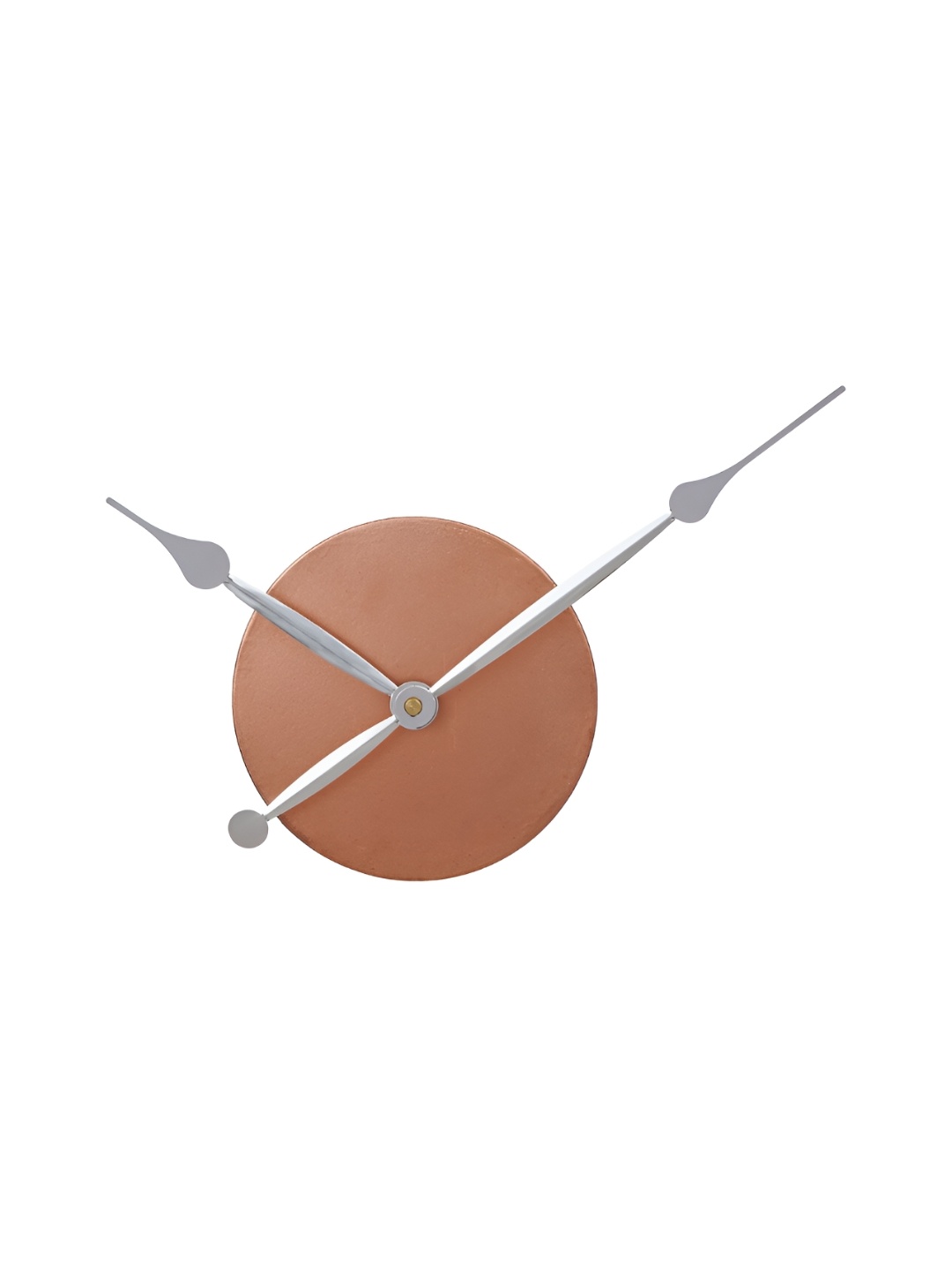 

Craft Smith Copper-Toned & Silver-Toned Contemporary Round Wall Clock