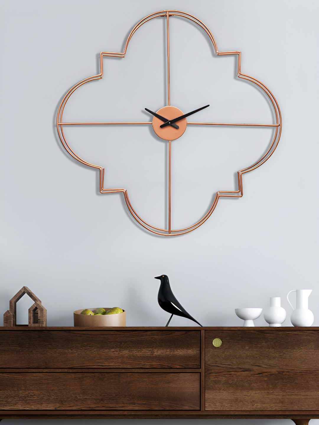 

Craft Smith Copper Toned Textured Abstract Shaped Contemporary Wall Clock