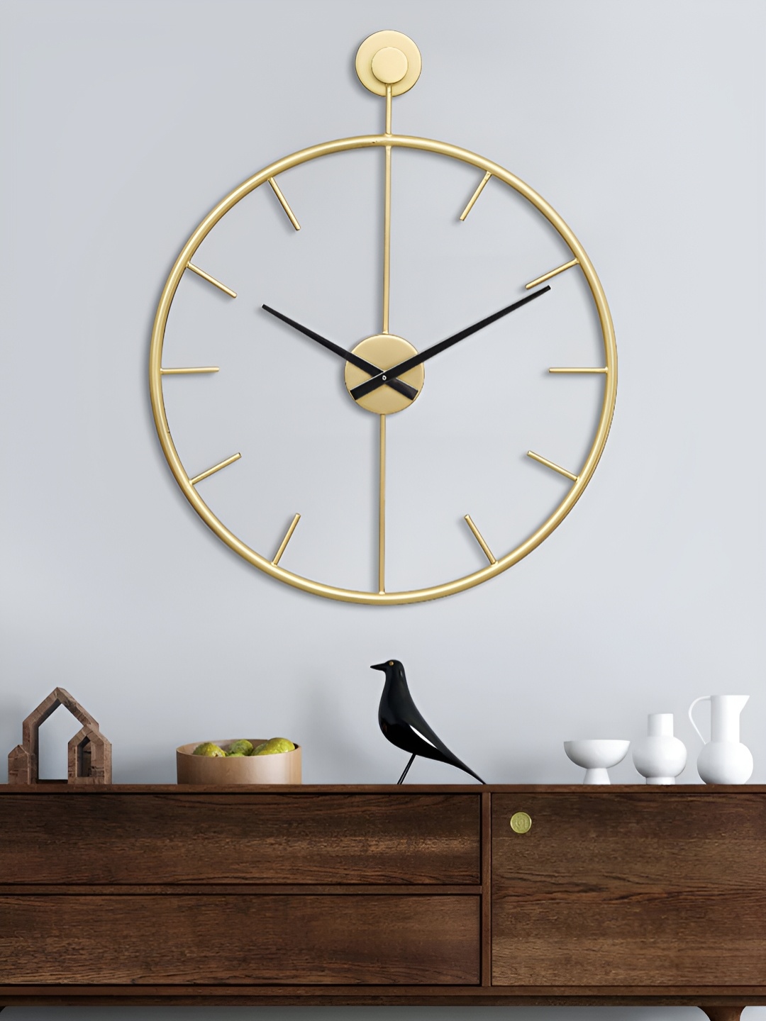 

Craft Smith Gold Toned Contemporary Wall Clock