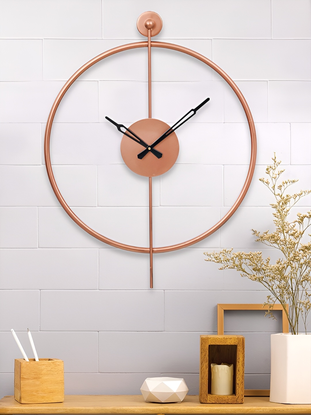 

Craft Smith Copper Toned Contemporary Wall Clock