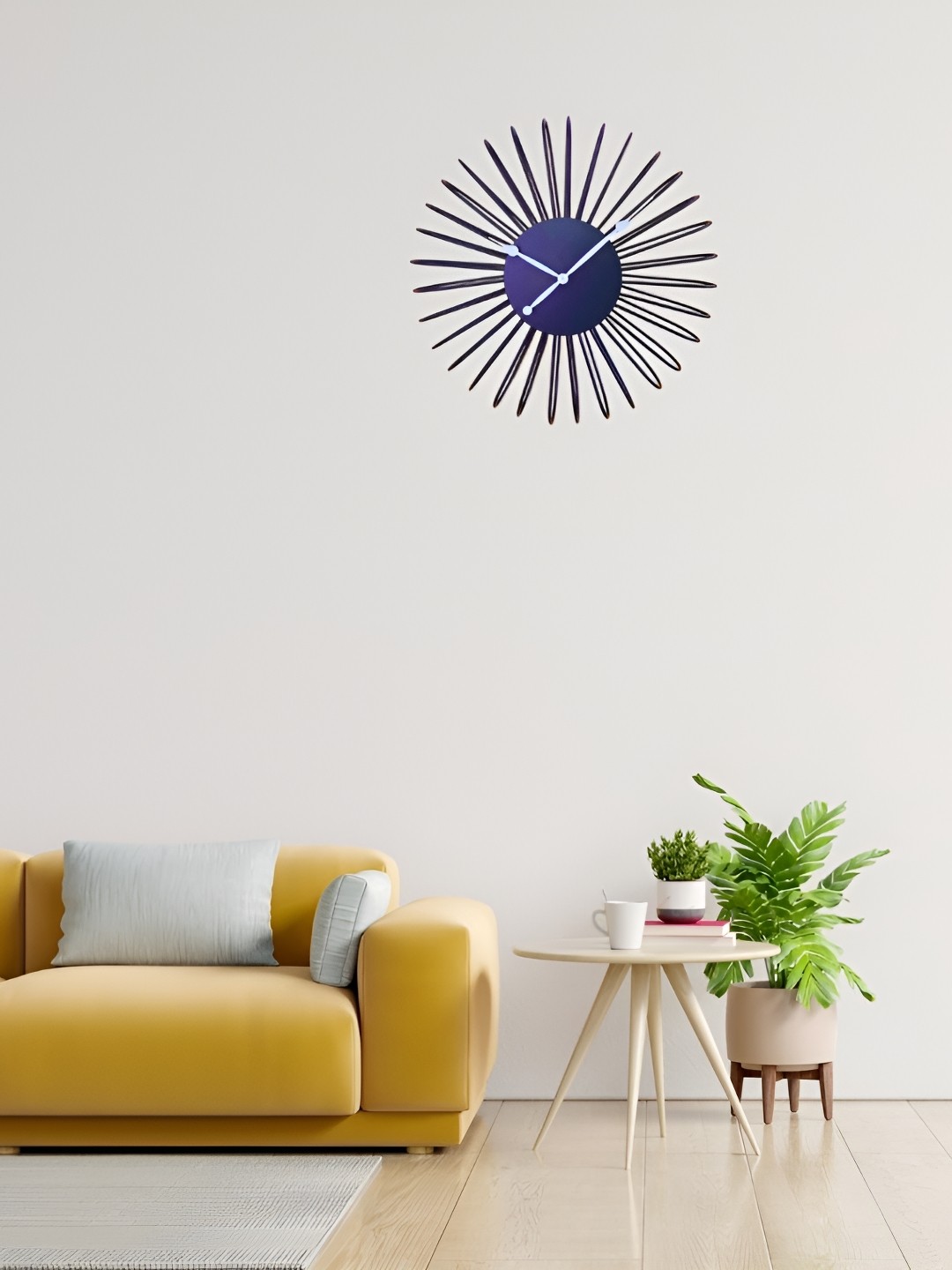 

Craft Smith Black & White Textured Contemporary Wall Clock