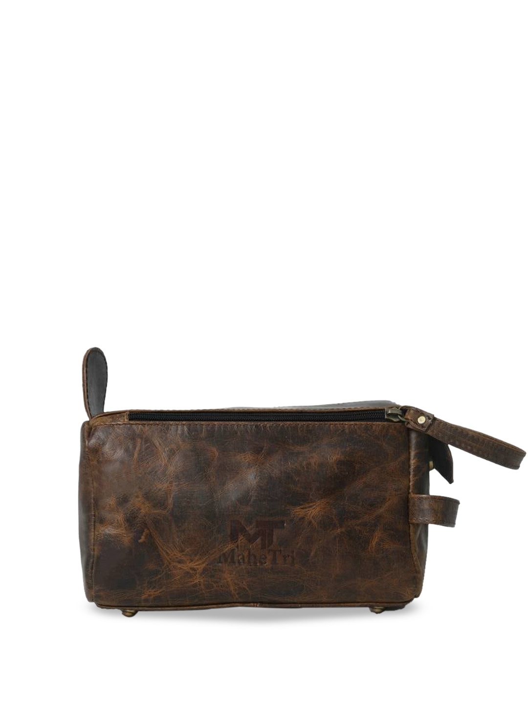 

MaheTri Compact Pouch Travel Accessory, Brown