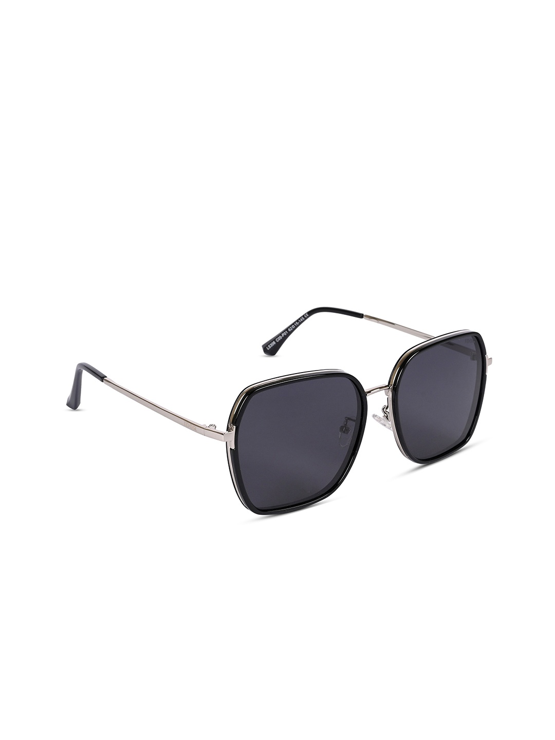 

IDOR Unisex Square Sunglasses with Polarised Lens 306-C05-P01, Black