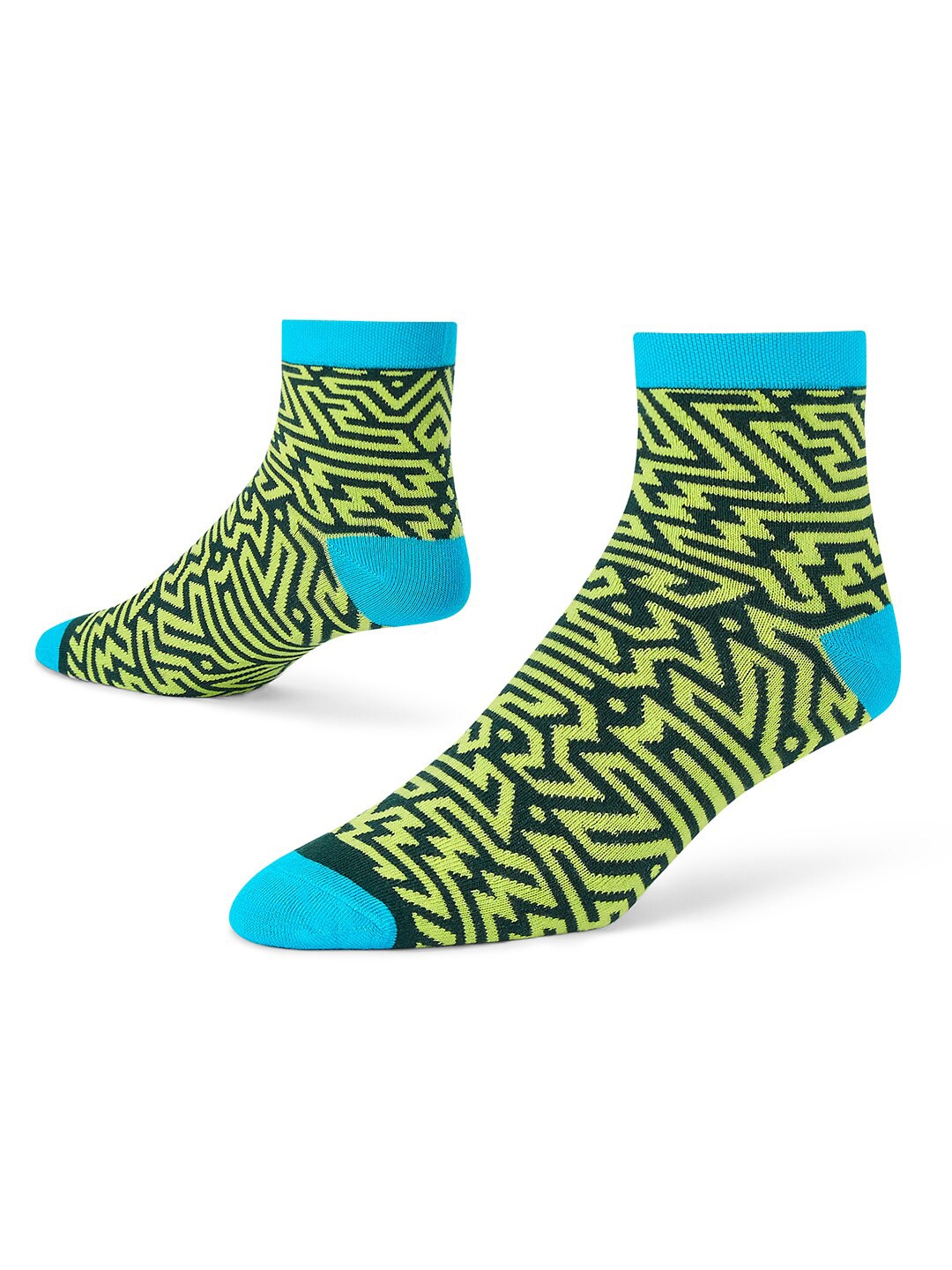 

Dynamocks Gizmo Printed Ankle Length Socks, Yellow