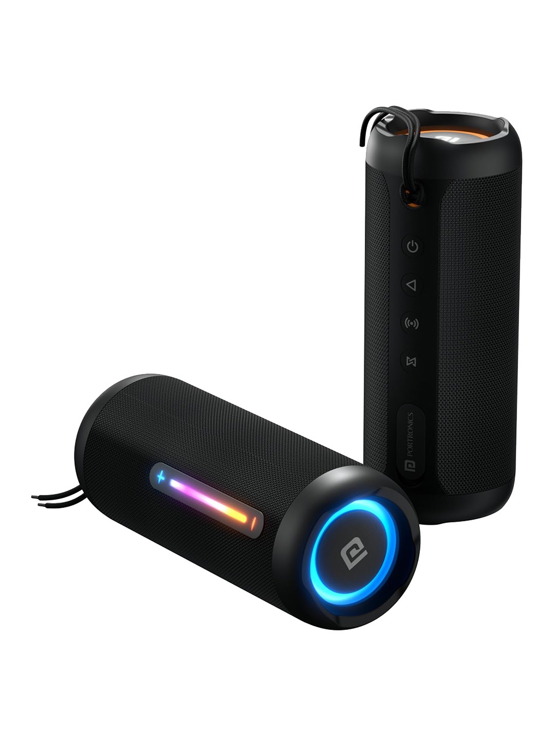 

Portronics Portable Wireless Bluetooth Speaker With Mic-35 W, Black