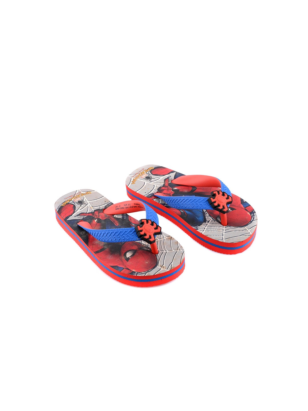 

mothercare Boys Printed Thong Flip-Flops, Red