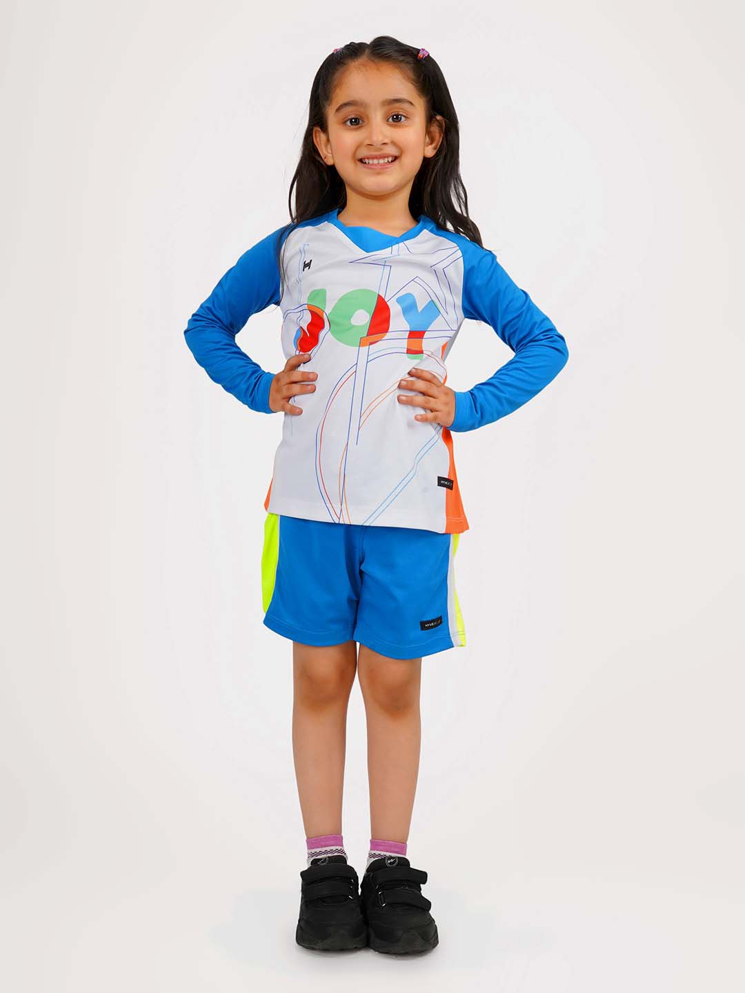 

HYVE Girls Graphic Printed T-shirt, Blue